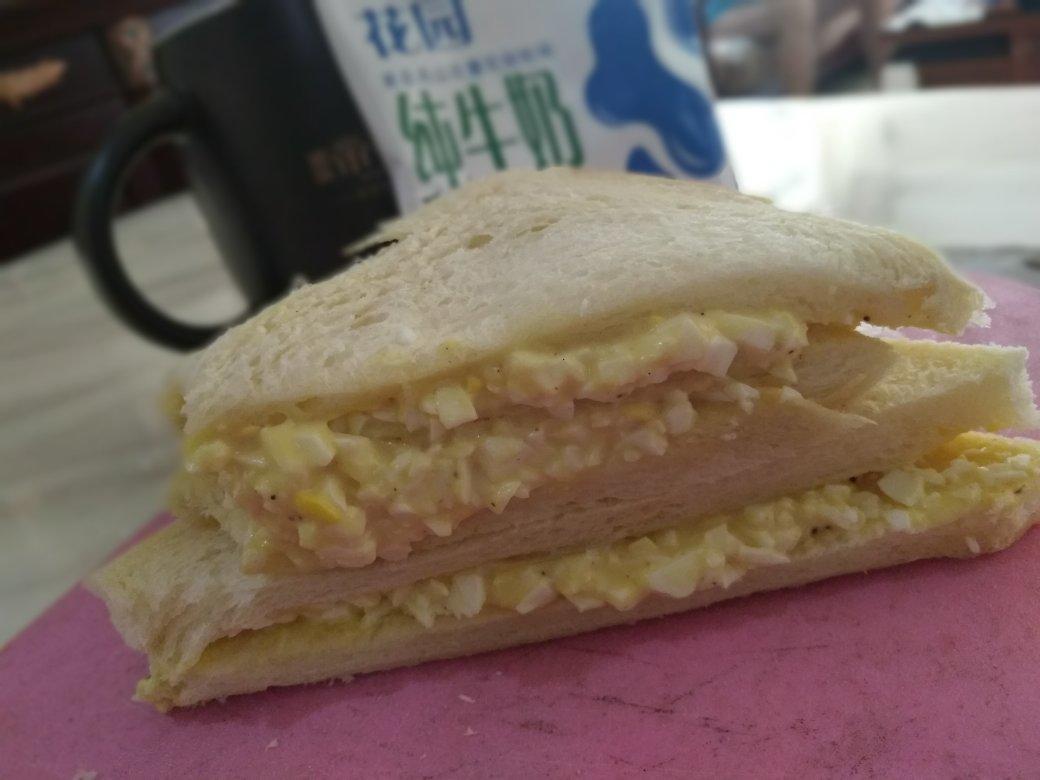 【深夜食堂】鸡蛋三明治🥪