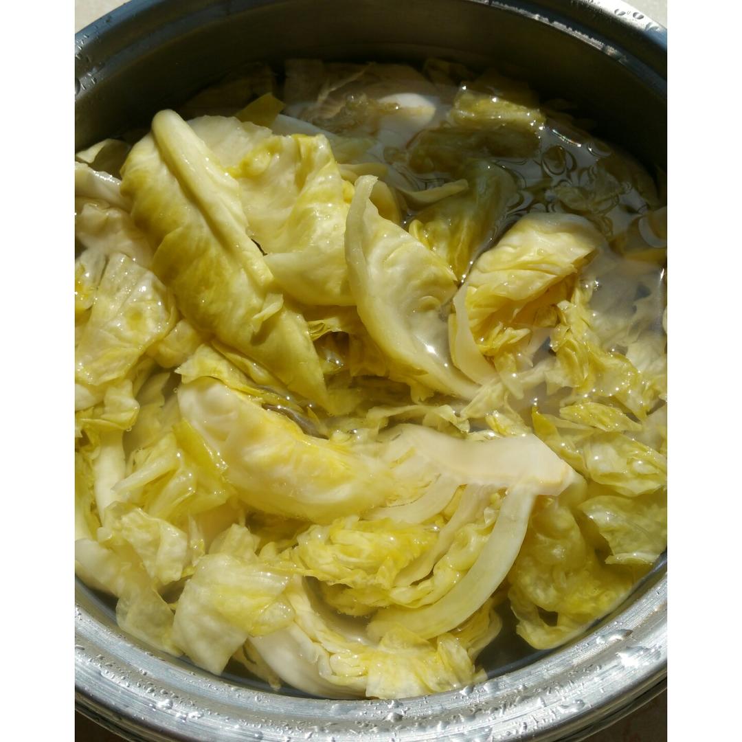 百合-81做的酸泡菜