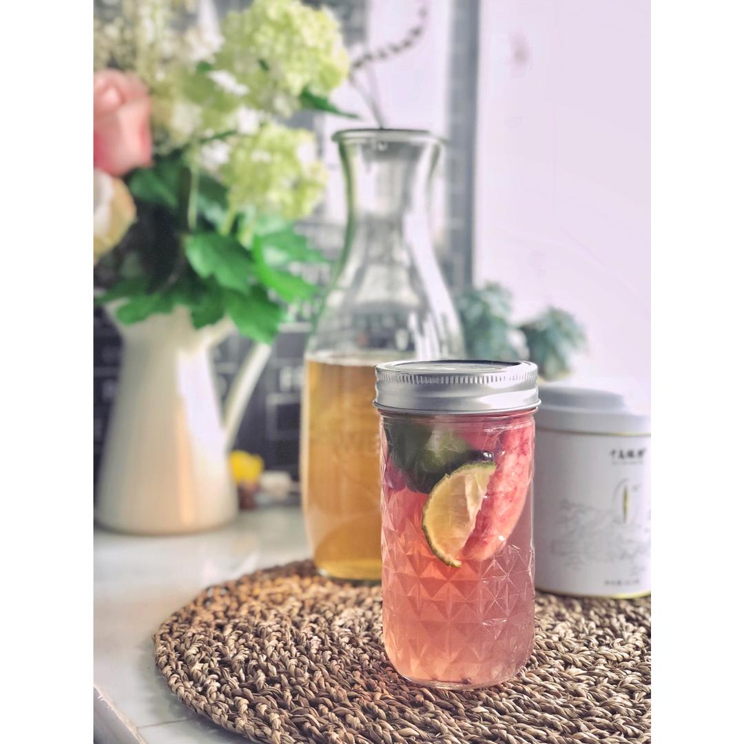 夏日冰爽蜜桃冰茶