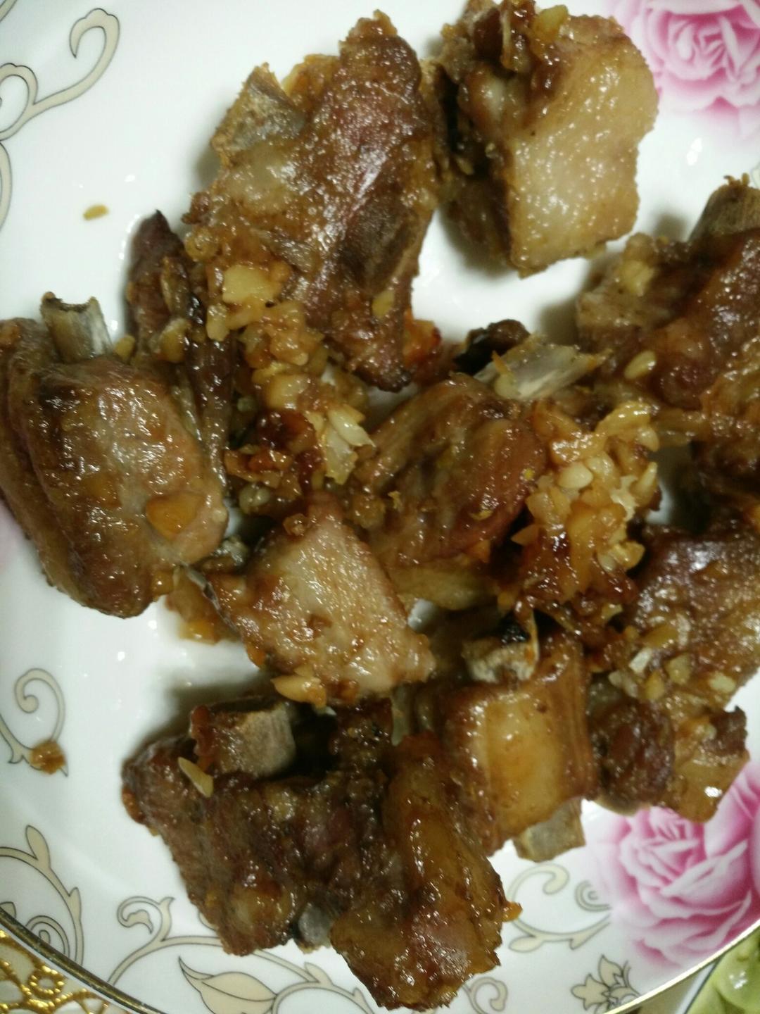 香到骨头里的蒜香排骨（烤箱）