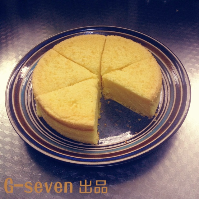 6寸戚风蛋糕（2蛋）