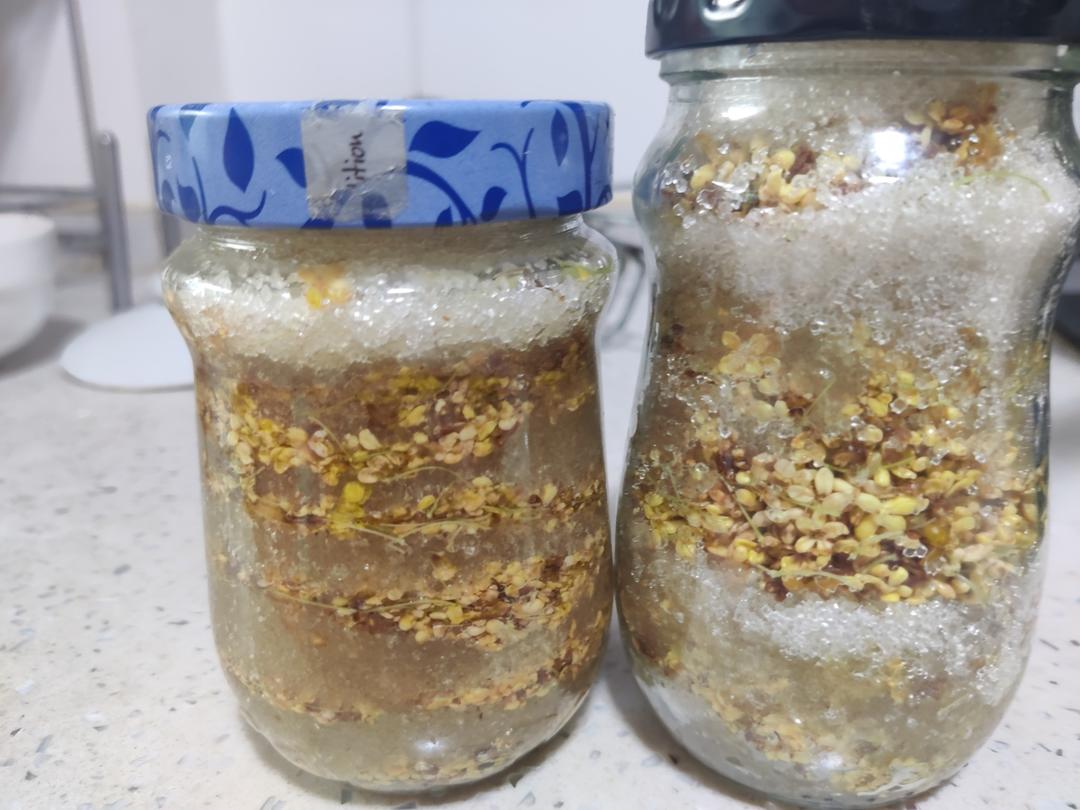 糖桂花（最简单成功率最高腌制出鲜花不变色）
