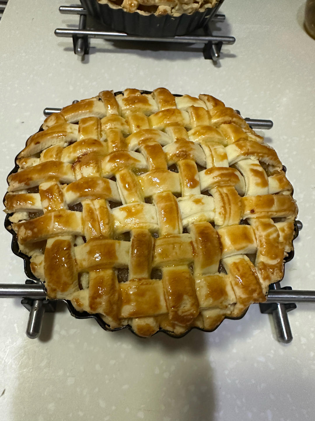 经典肉桂苹果派！视觉与味觉的享受！