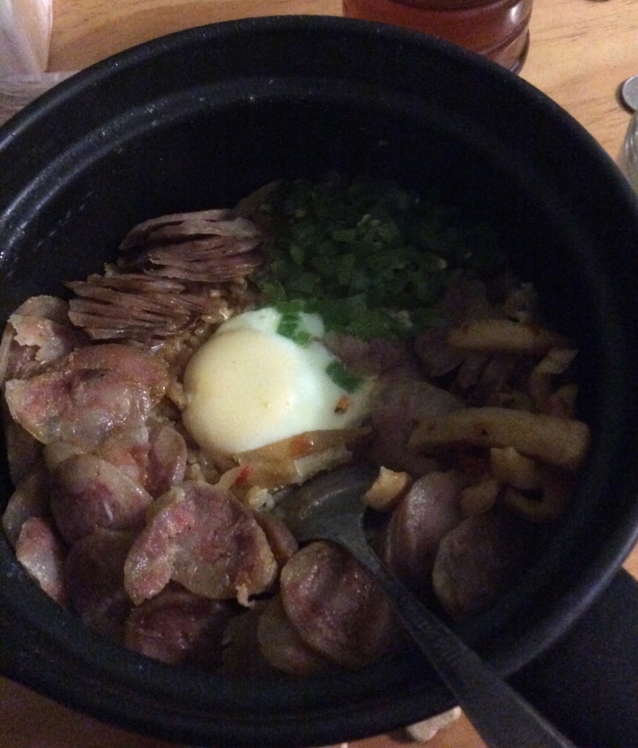 香肠煲仔饭