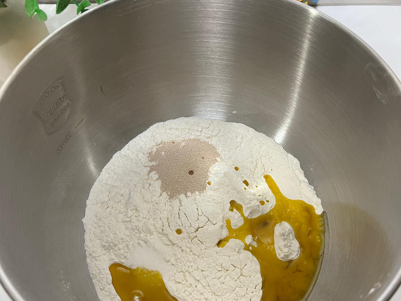 纯奶手撕吐司的做法 步骤1