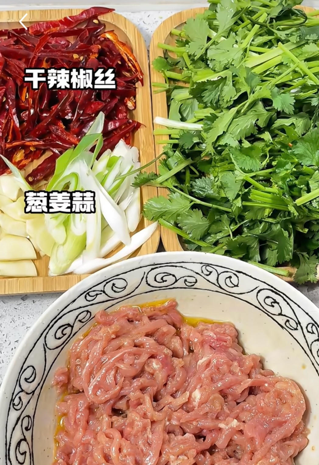 香辣肉丝