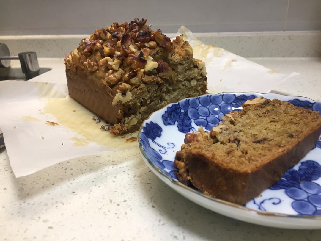 星巴克香蕉核桃蛋糕（starbucks banana walnut bread）