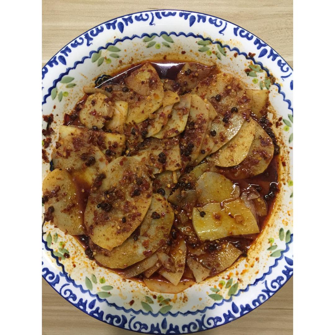 兰州风味麻辣土豆片（又名：通渭路土豆片、马三洋芋片）