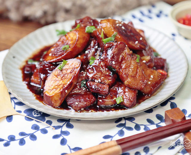 杏鲍菇红烧肉-它比肉更鲜更肥美！的做法