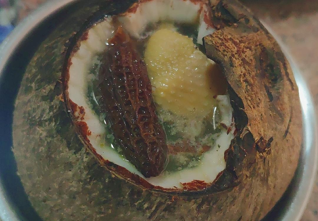 羊肚菌椰子鸡汤