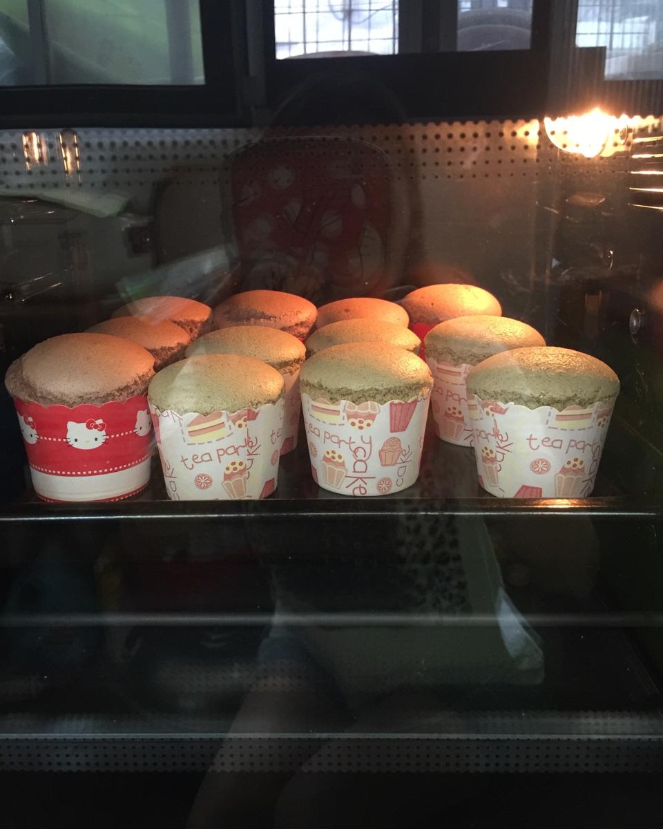 抹茶纸杯蛋糕