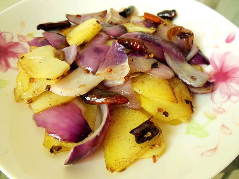 孜然洋葱土豆片