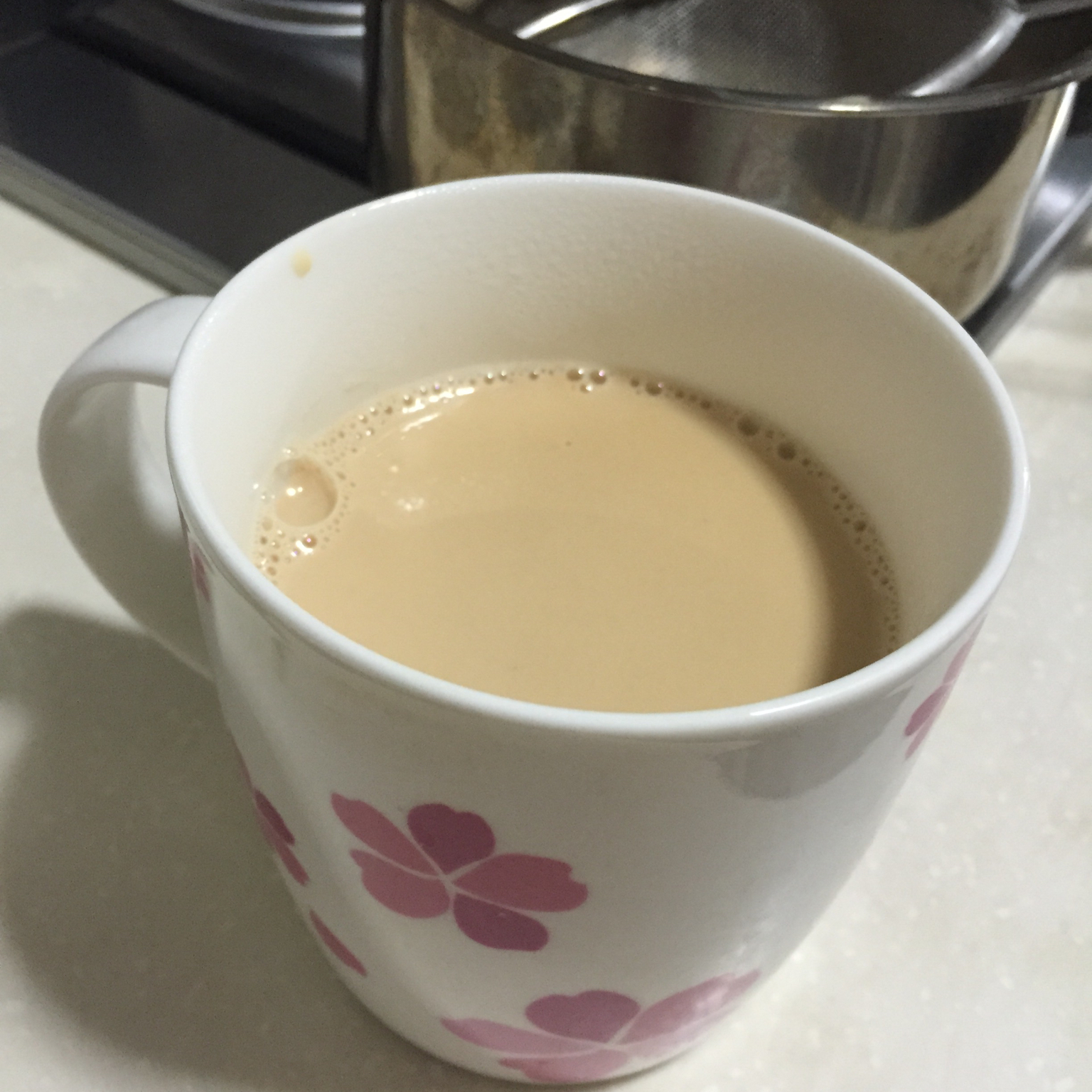 手煮奶茶