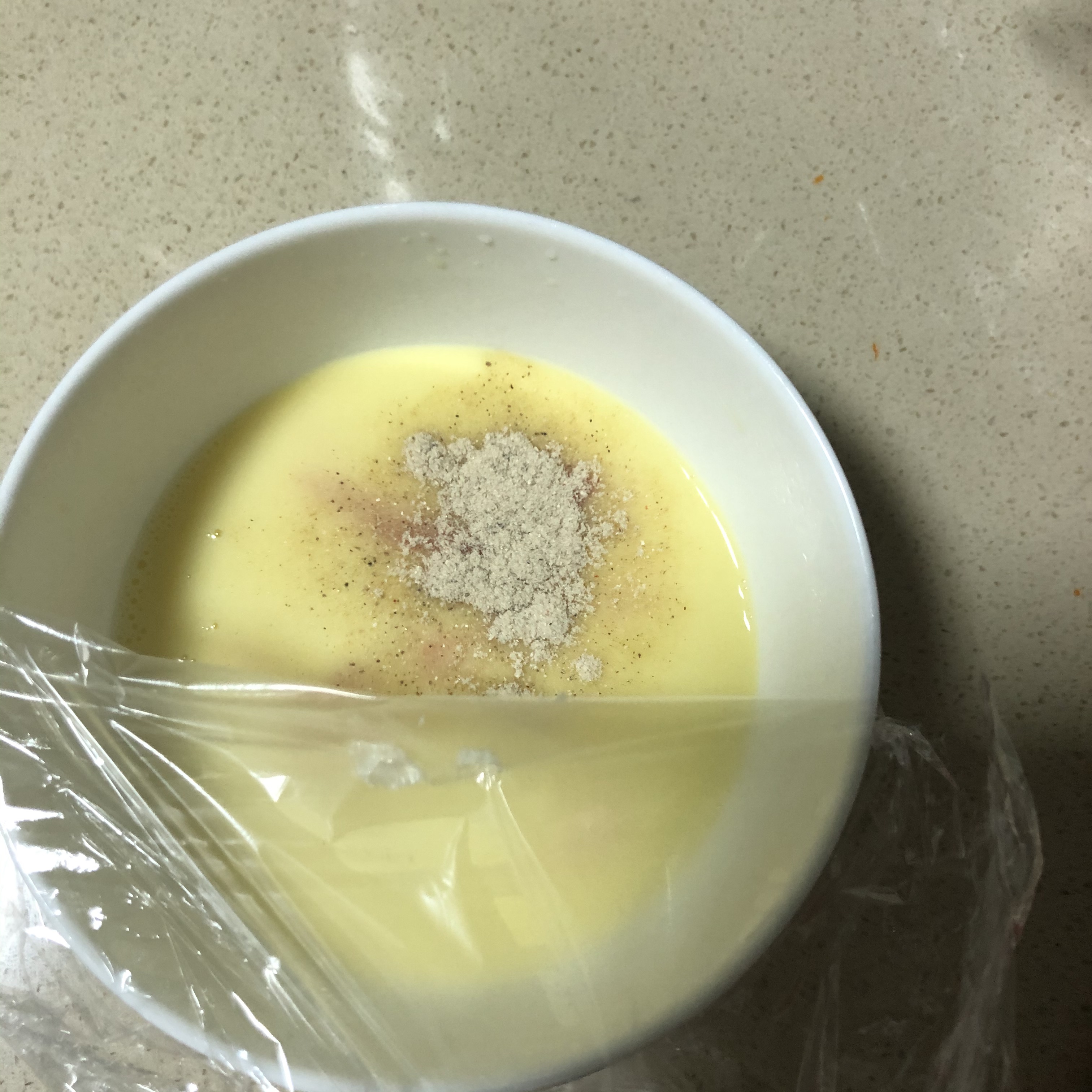 滑嫩小米蒸蛋黄的做法 步骤6