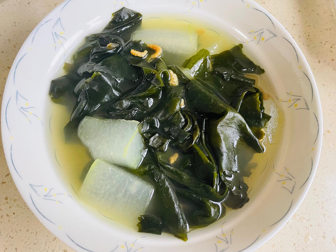 刷脂汤•海带/裙带菜冬瓜汤•鲜香好喝