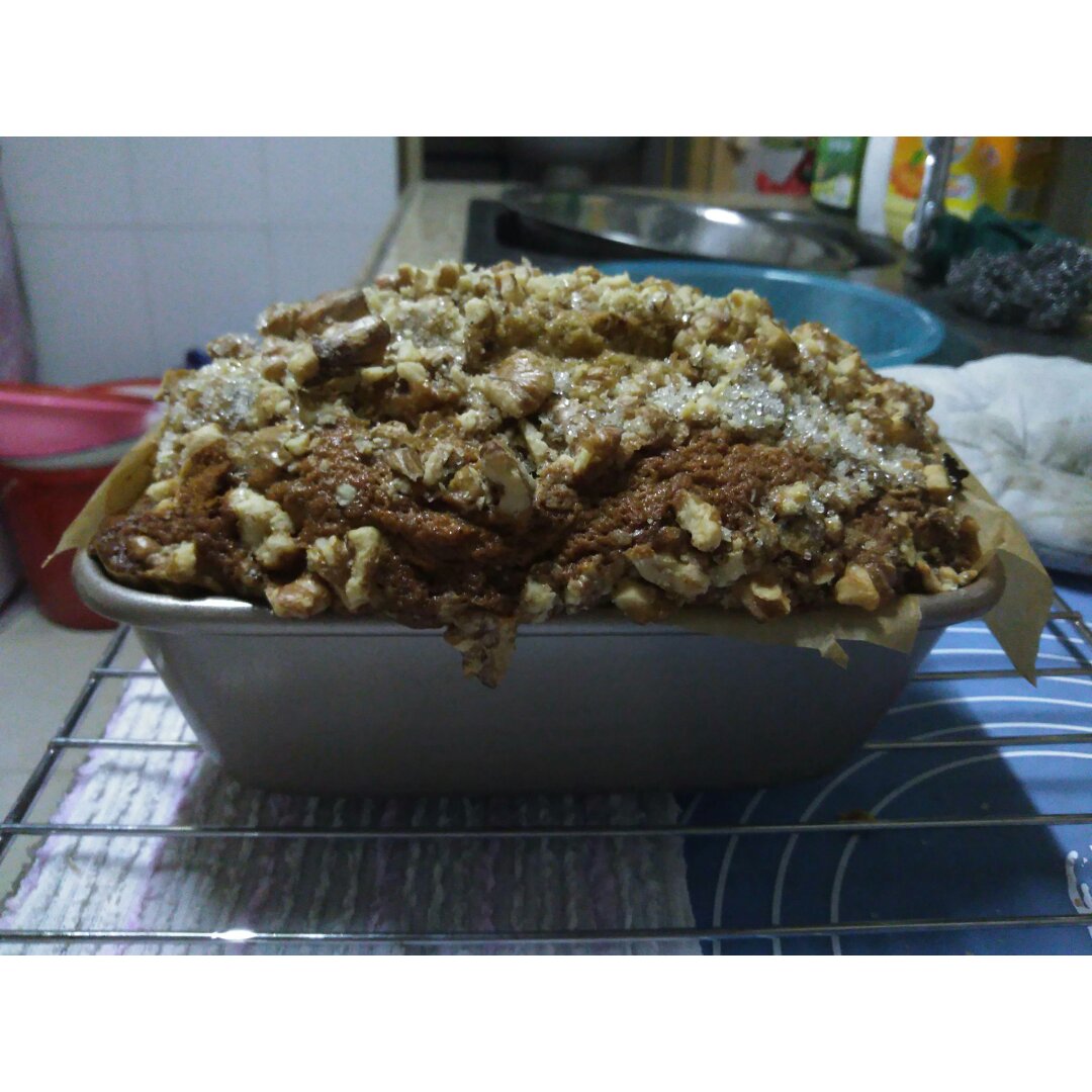 香蕉核桃磅蛋糕 Banana & Walnut Pound Cake