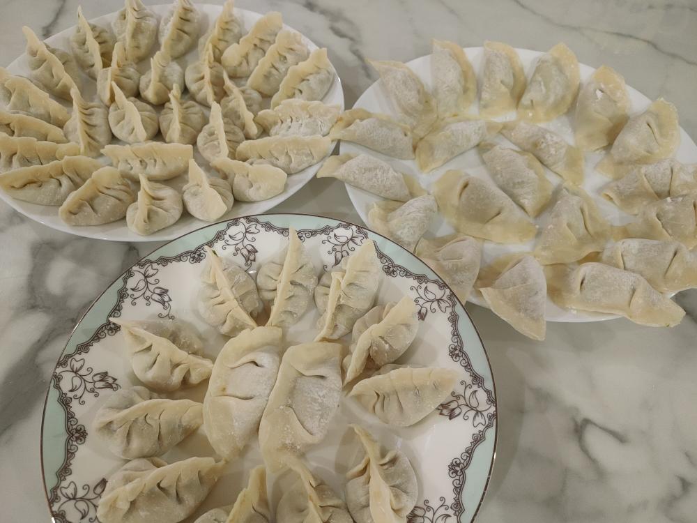 1分钟学会韭菜瘦肉饺子