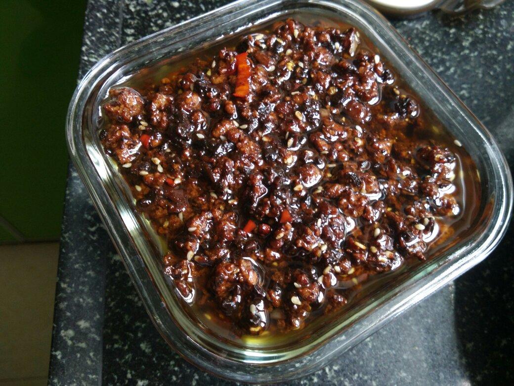 豆豉牛肉酱