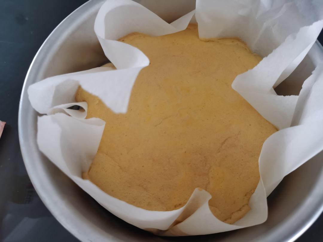 一次成功的酸奶戚风蛋糕（8寸）