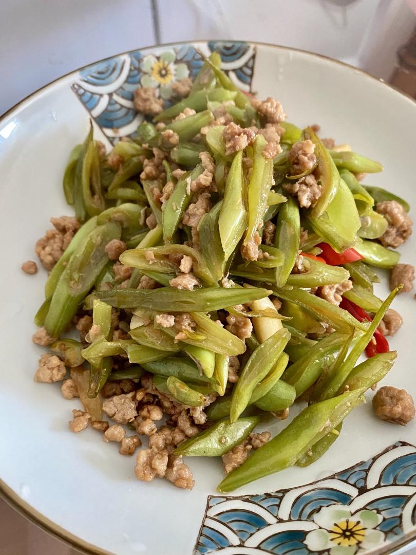 小炒四季豆