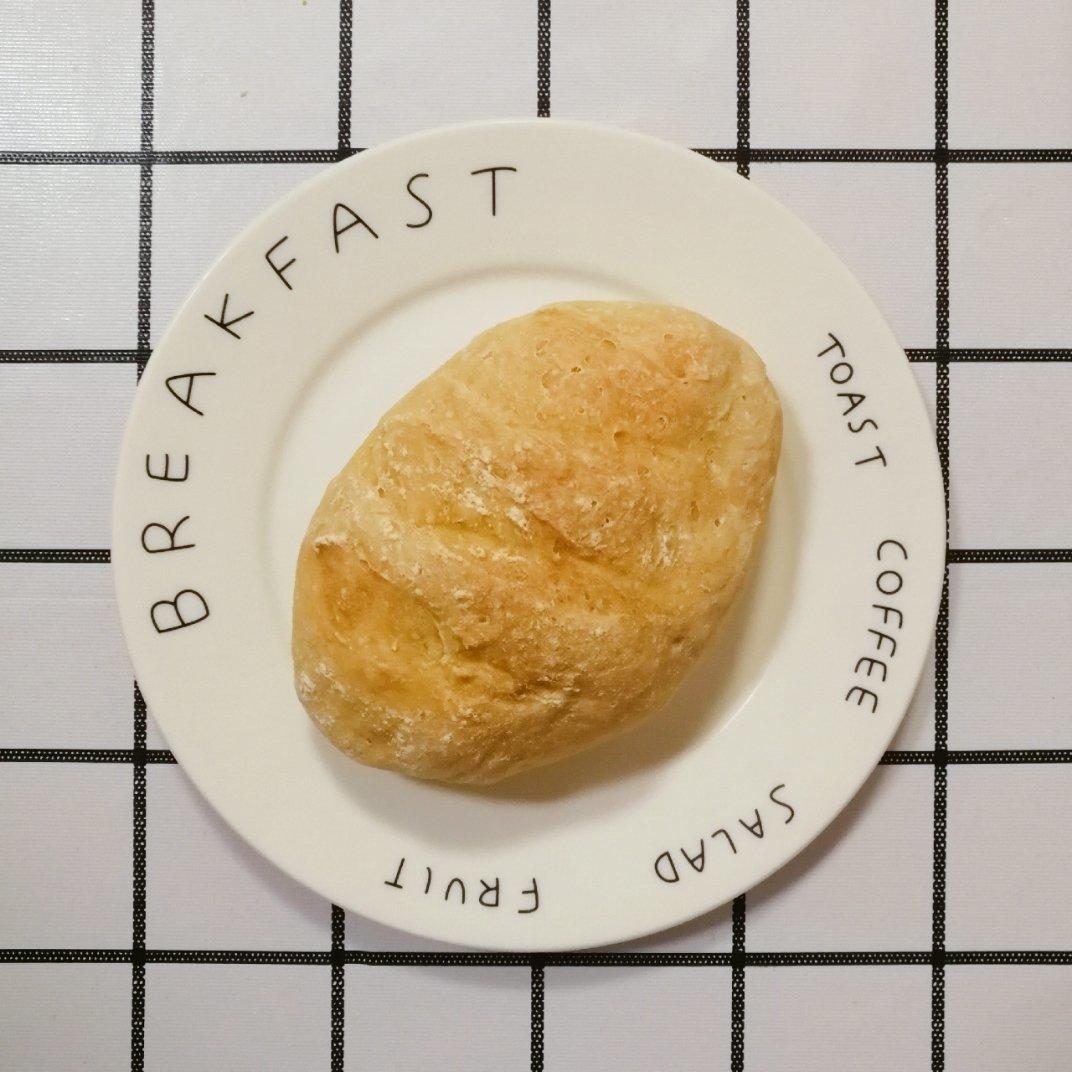 欧包/乡村面包-无油不用揉 No Knead Bread
