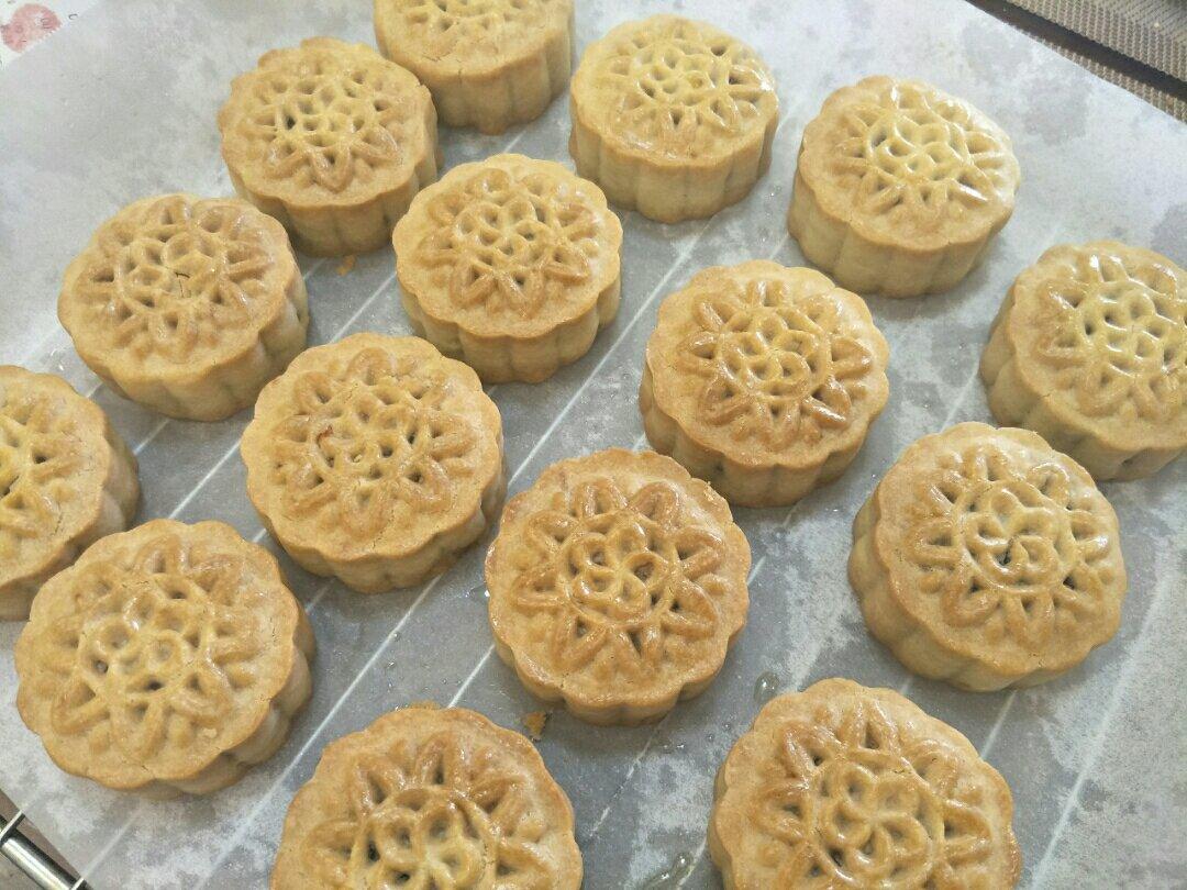 五仁月饼～不用转化糖浆的版本