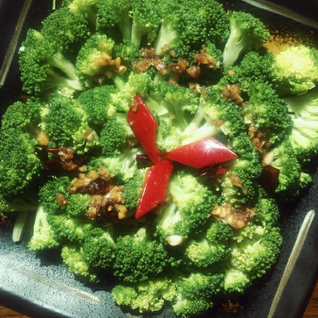 蚝油蒜蓉西兰花