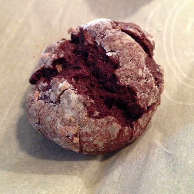 巧克力裂纹曲奇