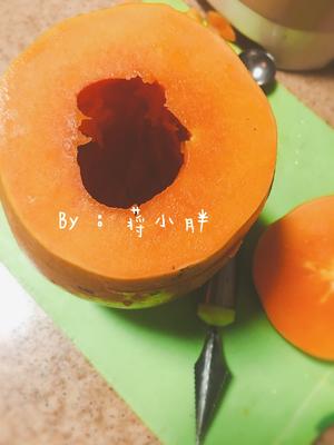 木瓜椰奶冻的做法 步骤4
