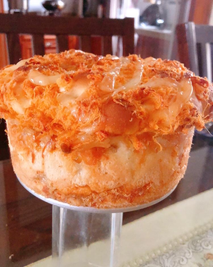 肉松手撕面包—超软会爆浆的面包哟