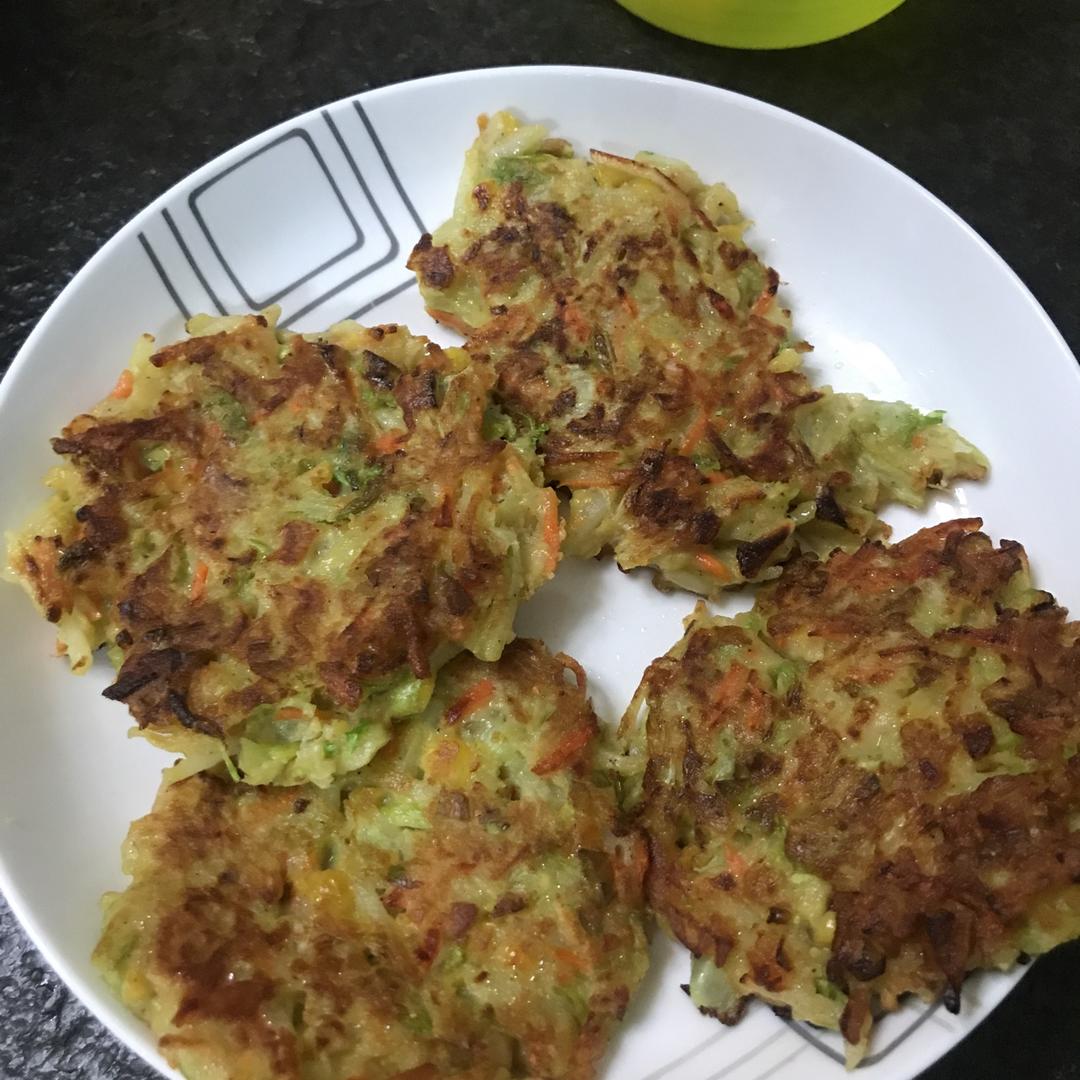 土豆胡萝卜健康早餐饼