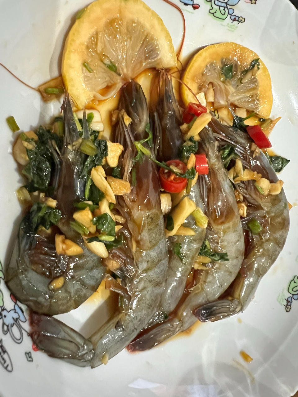 生呛虾，生腌虾（肉质细腻，口感鲜美）
