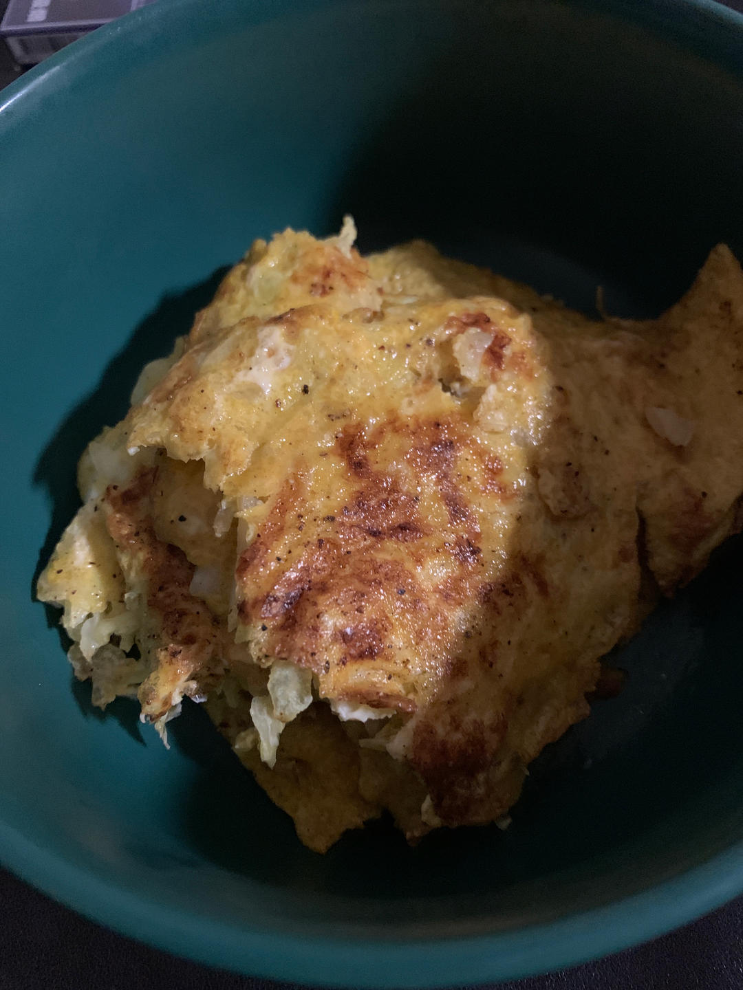 包菜蛋饼也太好吃了吧！！！吃撑才153大卡