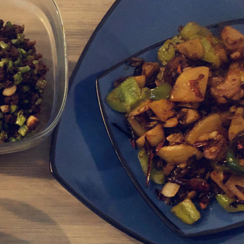干锅土豆片