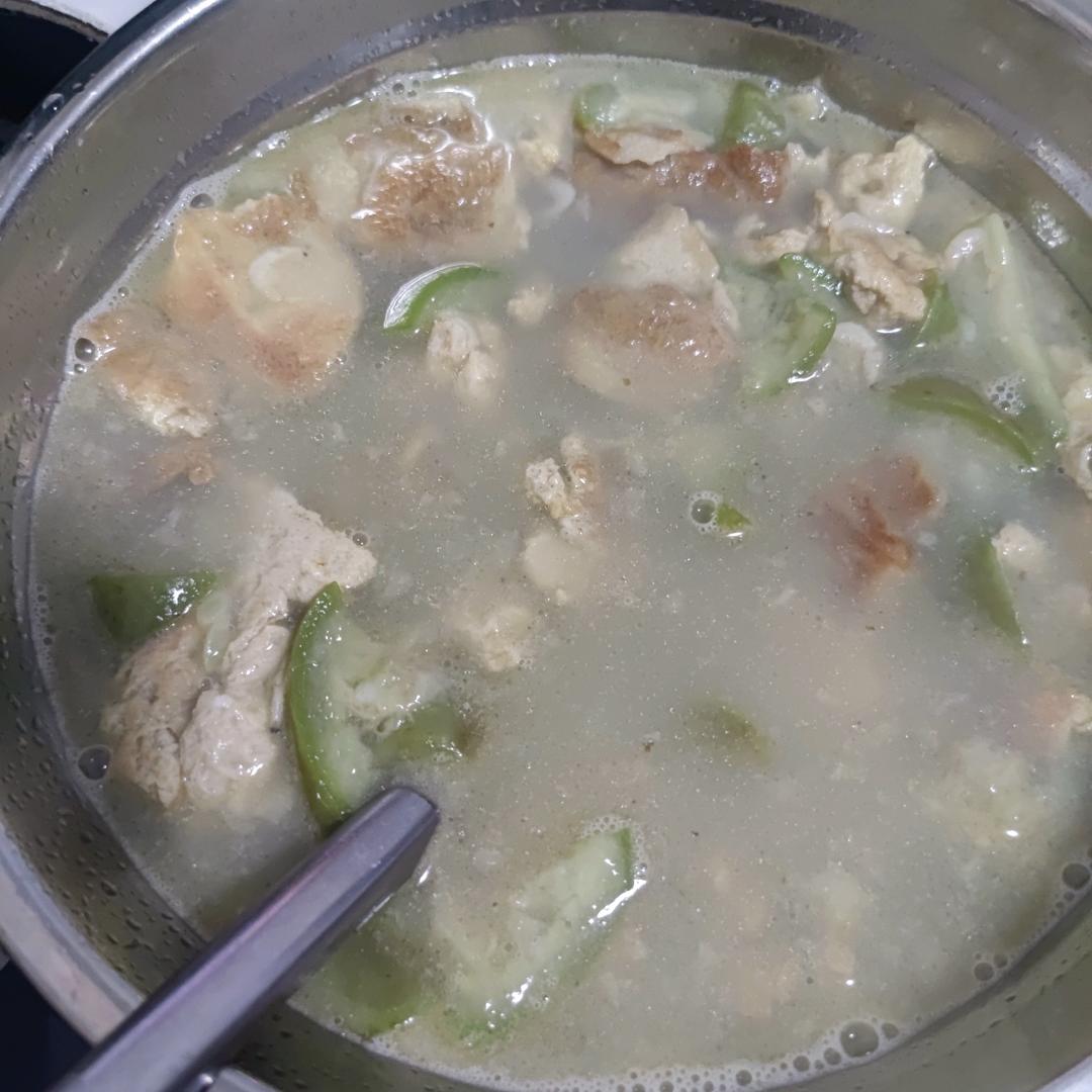 丝瓜鸡蛋汤
