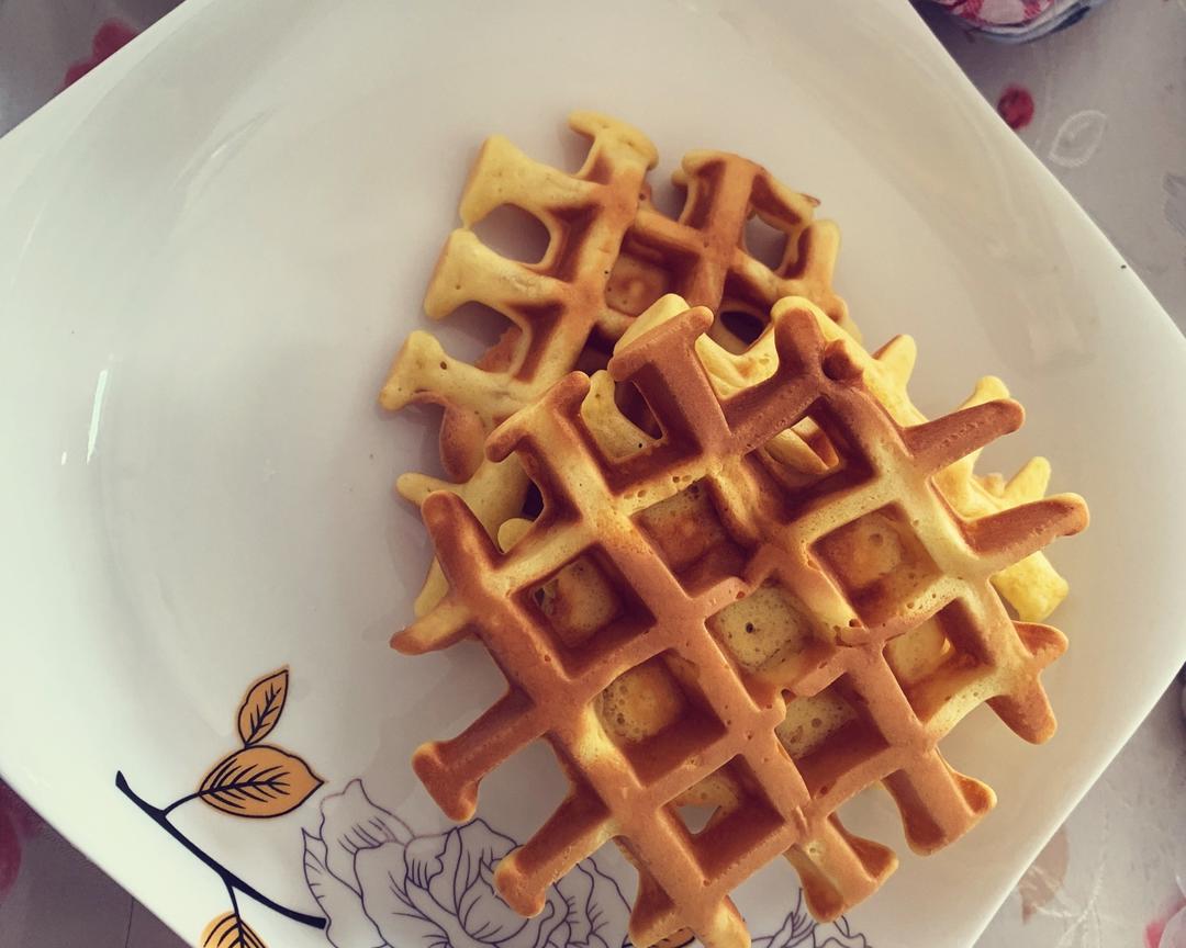 超美味的华夫饼～的做法