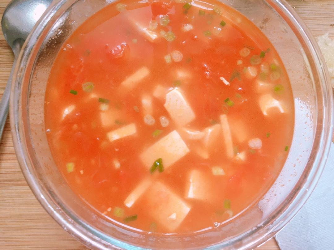 番茄豆腐汤