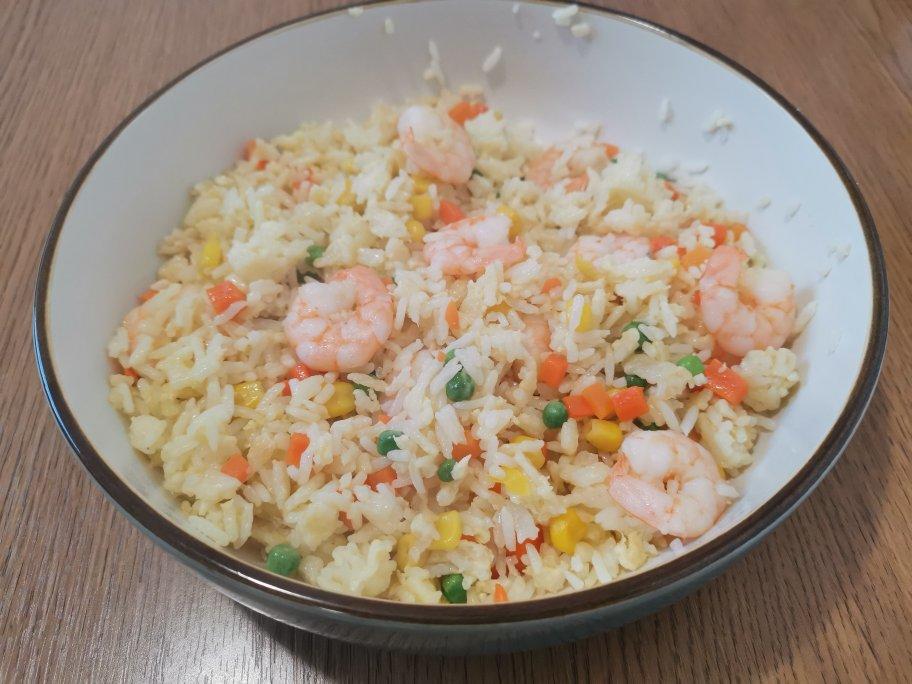 虾仁炒饭