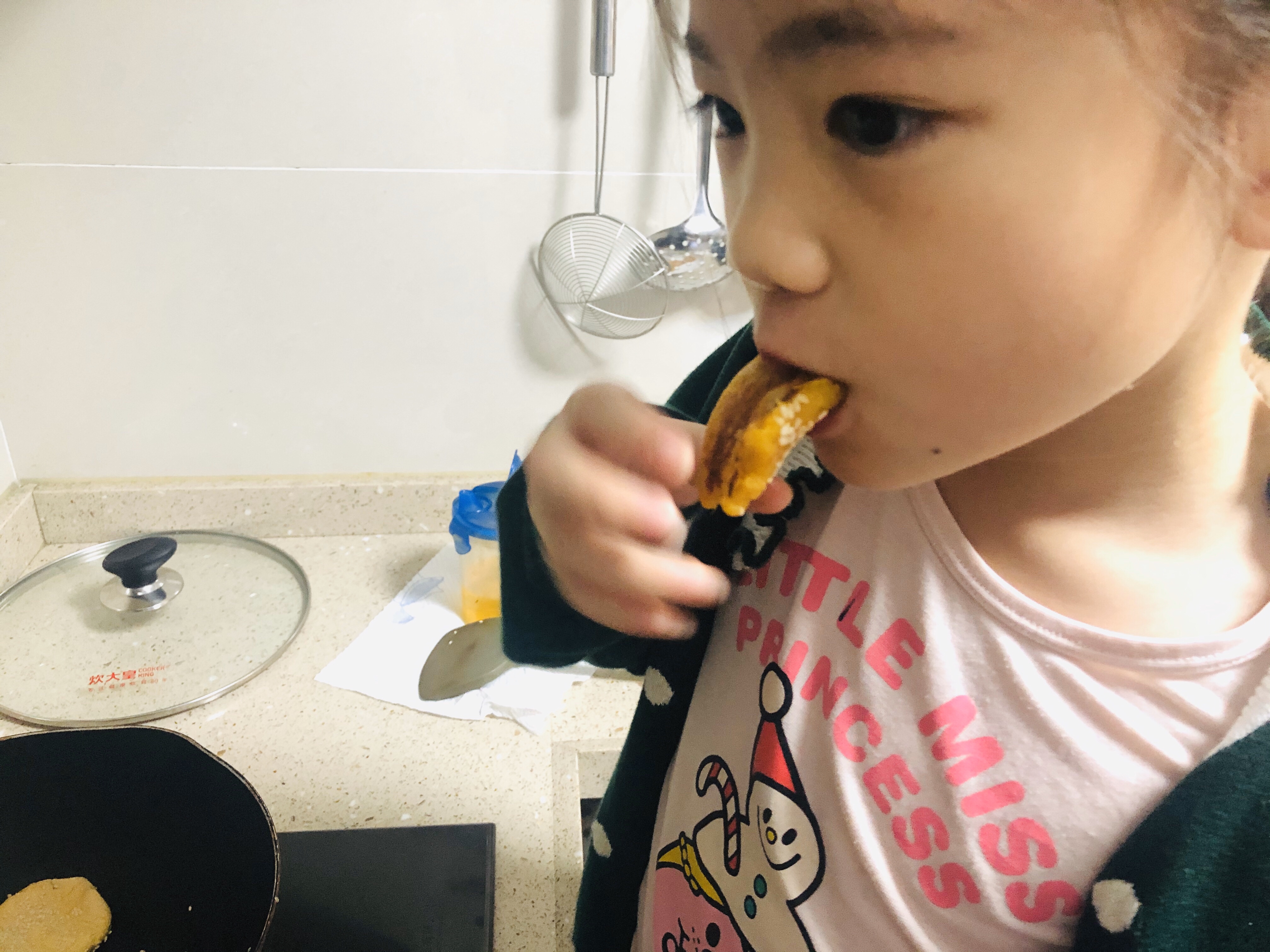 孩子都能做的无糖健康地瓜饼的做法 步骤8