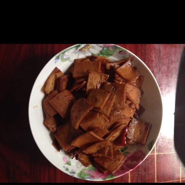蜜汁豆干