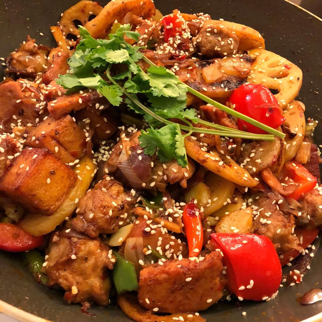 rennag做的干锅排骨