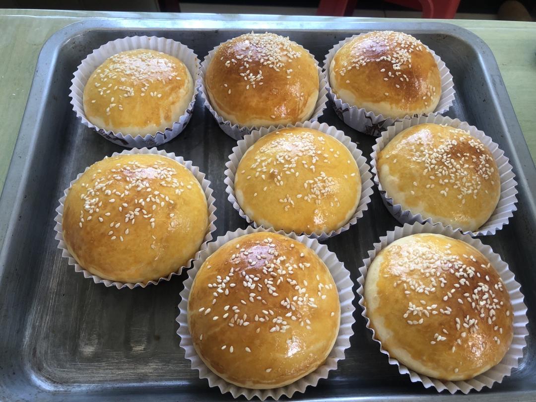 自制营养肉饼汉堡包