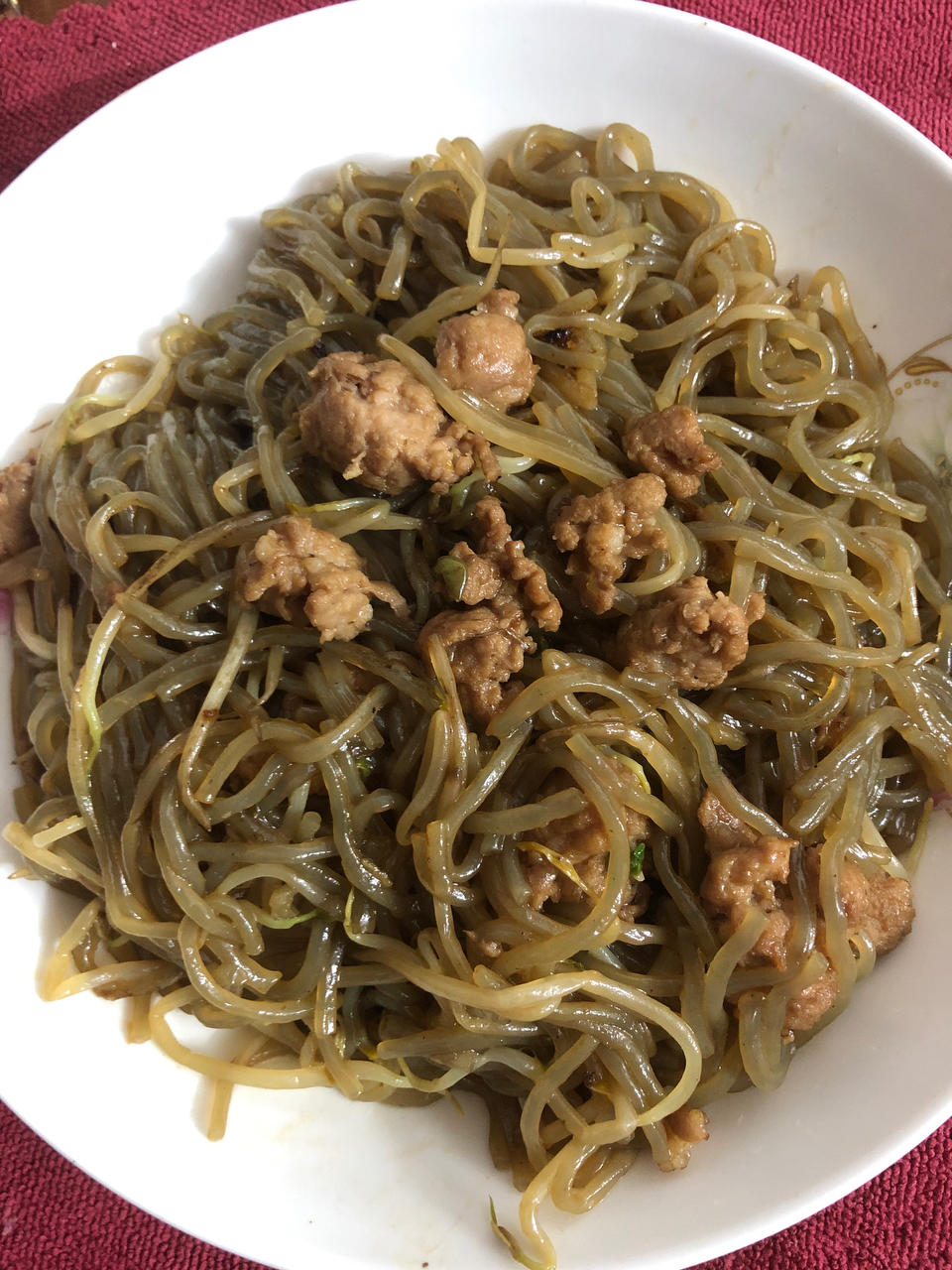 蚂蚁上树(肉末炒粉丝)超下饭‼️十分钟搞定