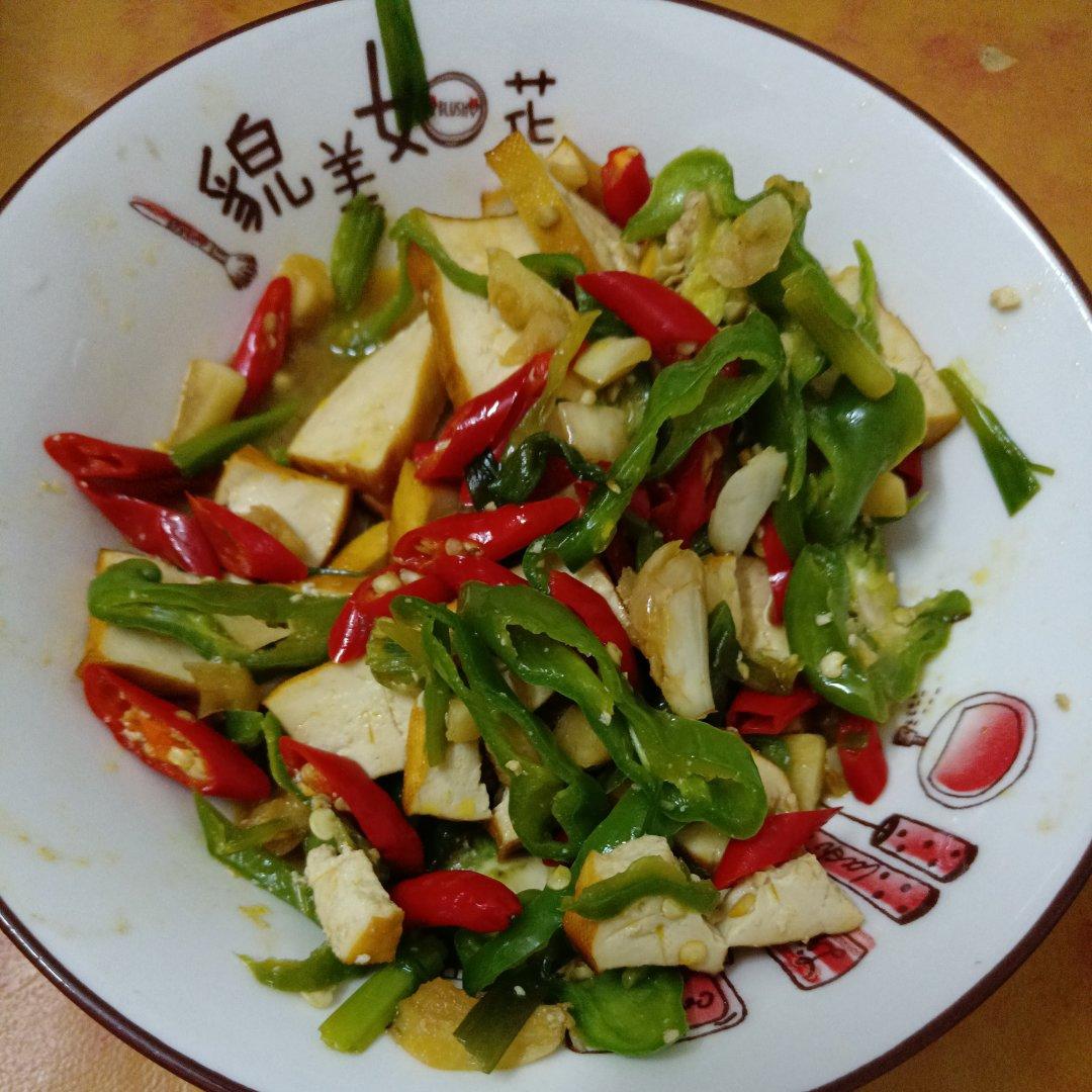 香干炒青椒