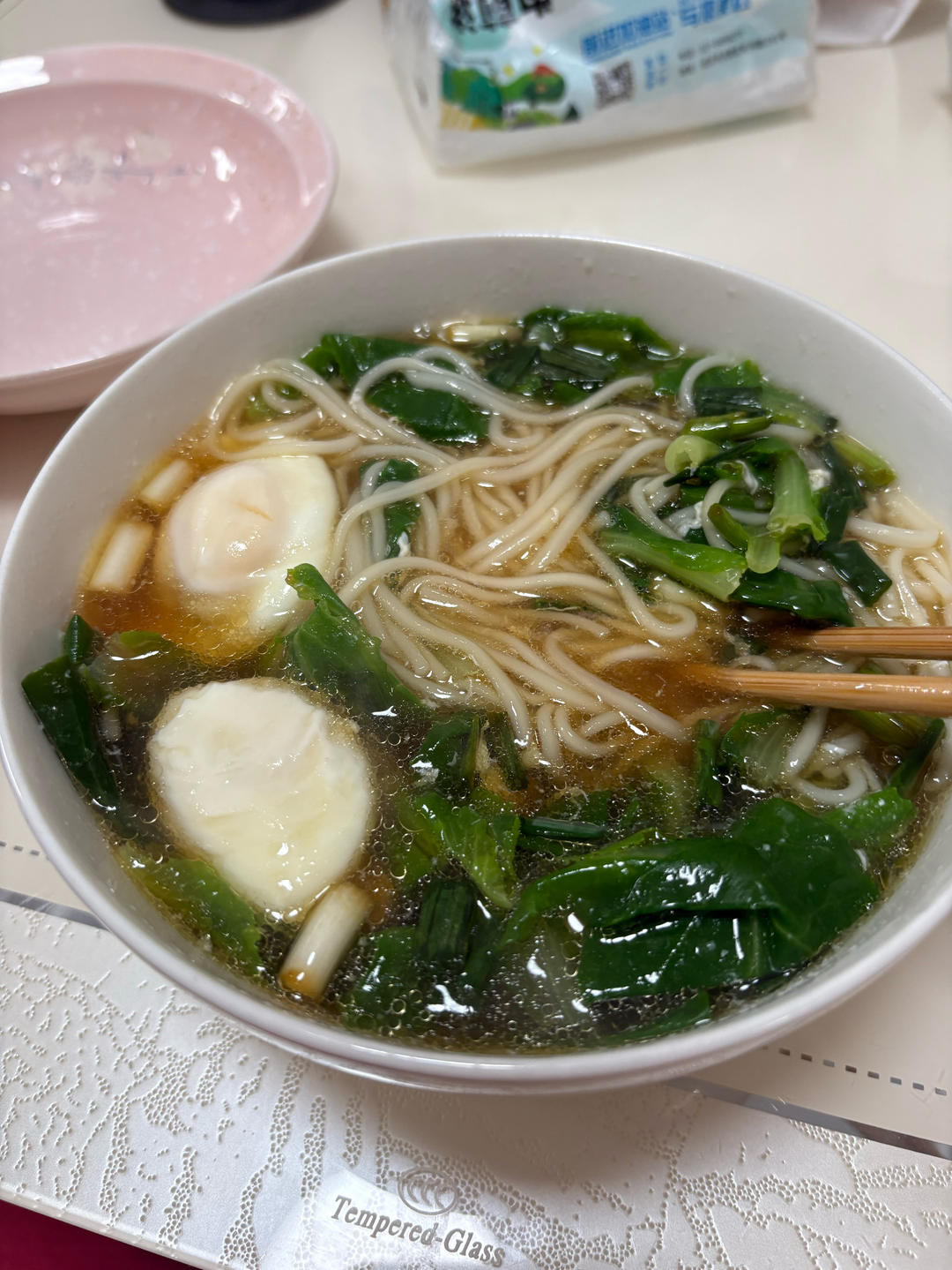 好简单的葱花面条，又鲜又香，早餐来一碗太舒服