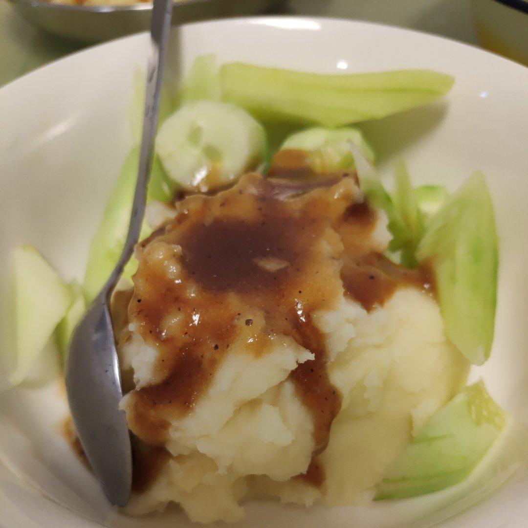 美味土豆泥（低脂健身版&家常版）