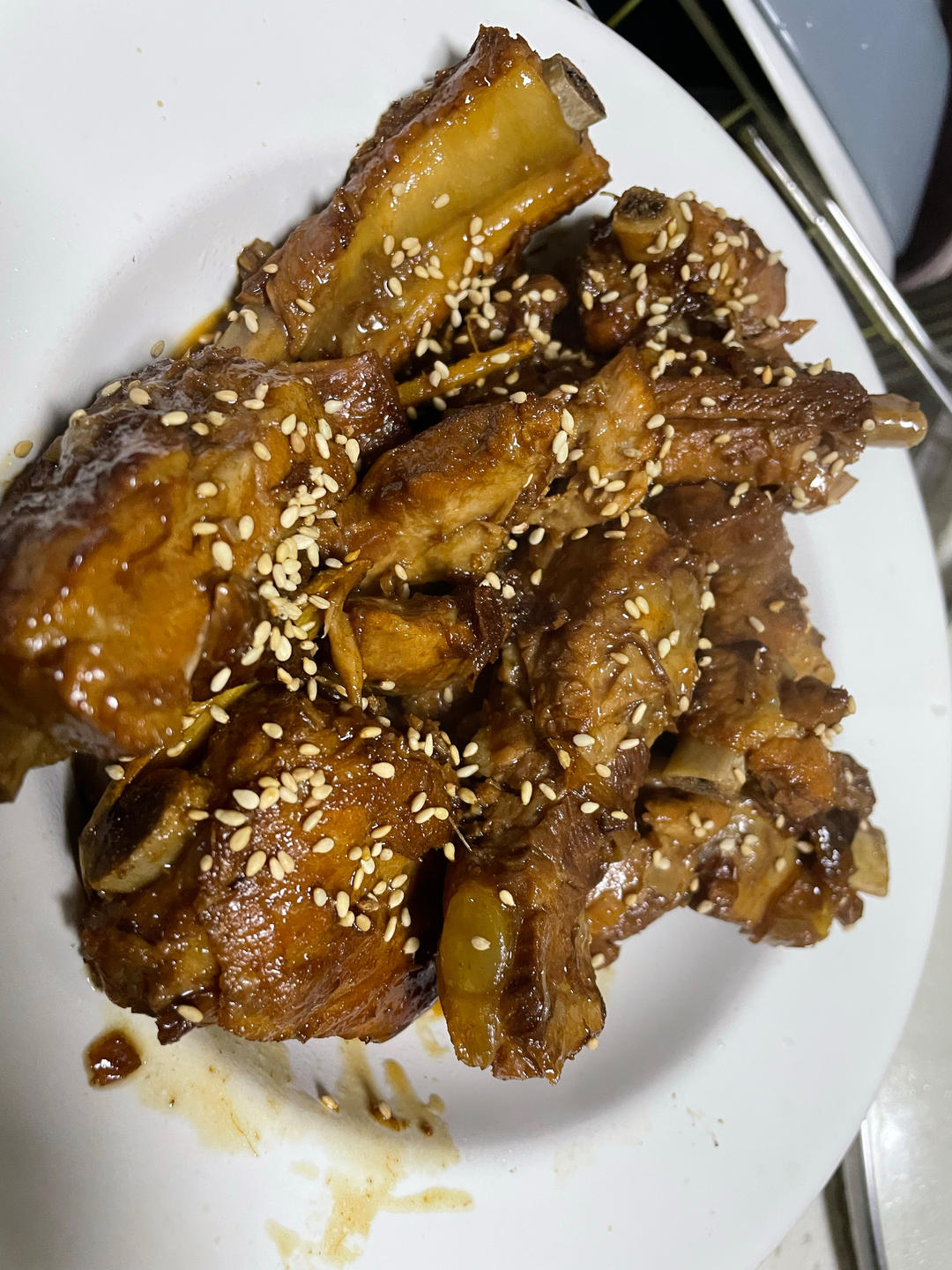 懒人版糖醋排骨