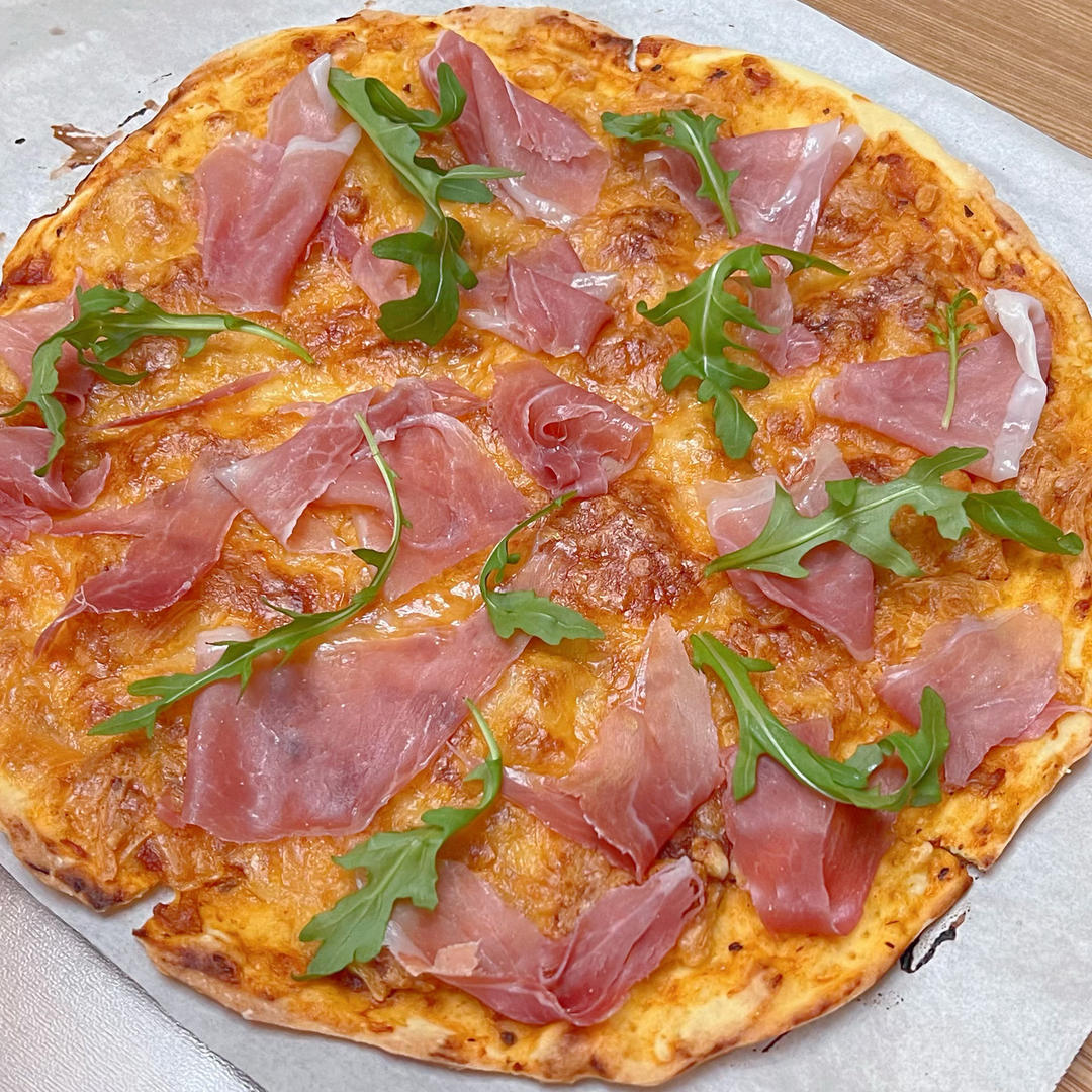 免揉/意大利🇮🇹帕尔马火腿披萨🍕