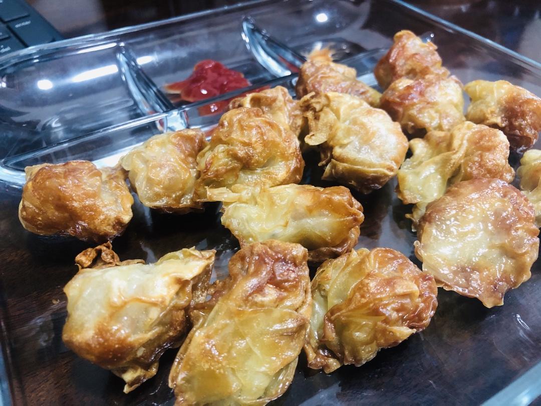 空气炸锅炸小馄饨
