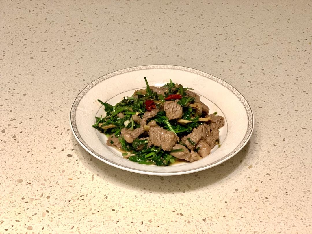 香菜炒牛肉🔥（附鲜香巨嫩妙招）